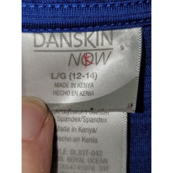 A Danskin Women's Athletic Workout Top Excercise Running Sports LG - Picture 3 of 10
